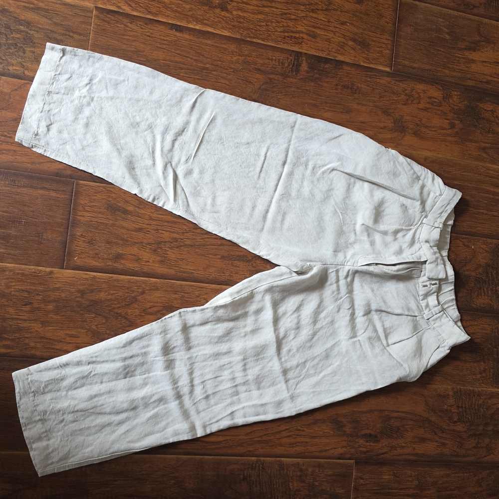 H&M Women's Light Gray Cropped Pants